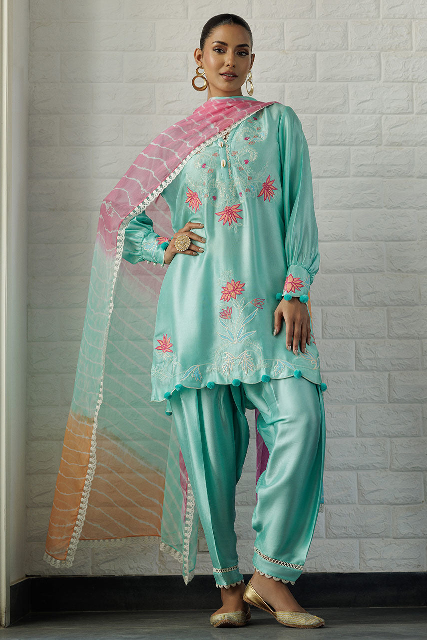 Deepak Perwani | Summer Festive 25 | Kut348 -  Deepak Perwani Ladies Clothes - Original Designer Dress - House of Maryam