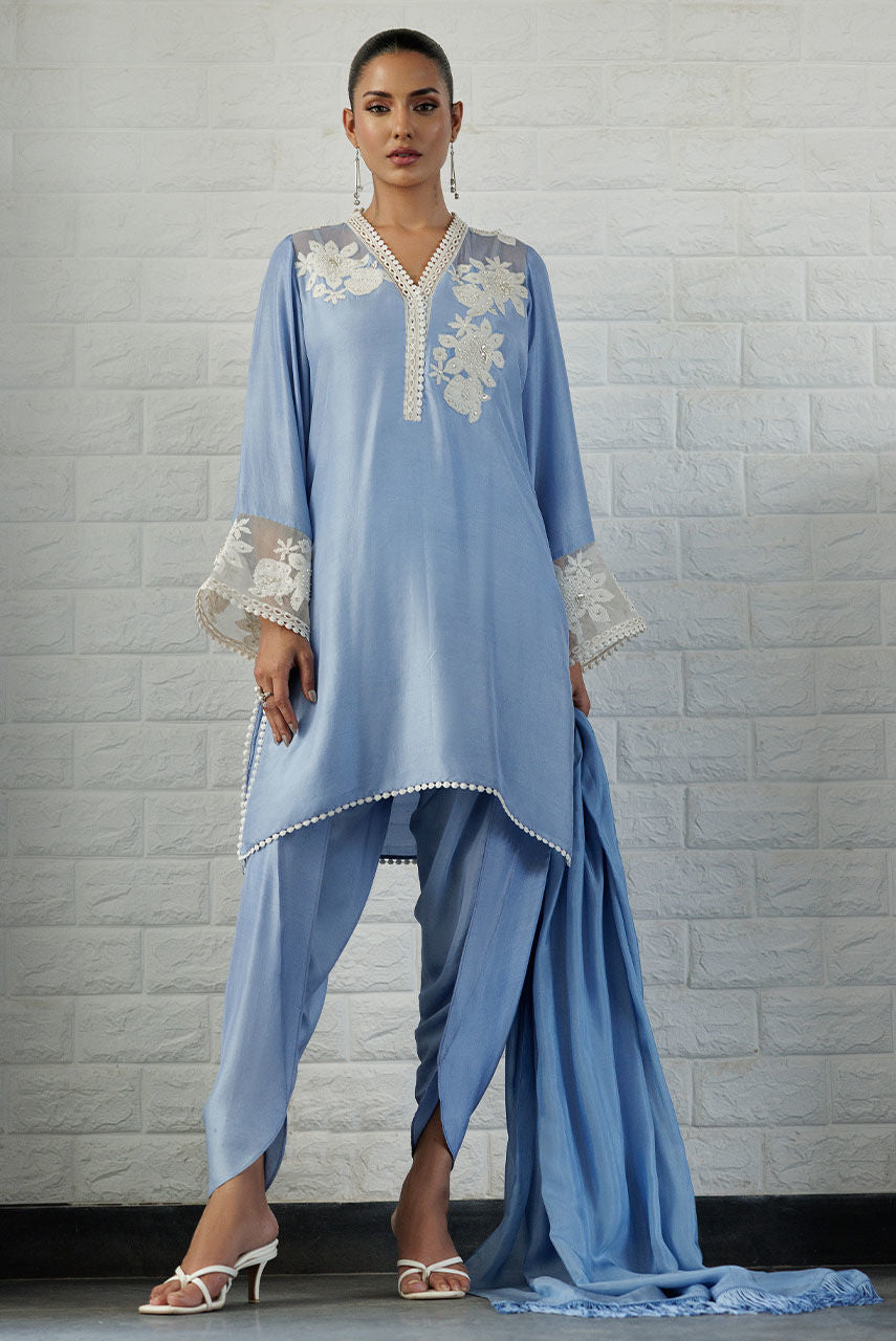 Deepak Perwani | Summer Festive 25 | Kut350 -  Deepak Perwani Ladies Clothes - Original Designer Dress - House of Maryam