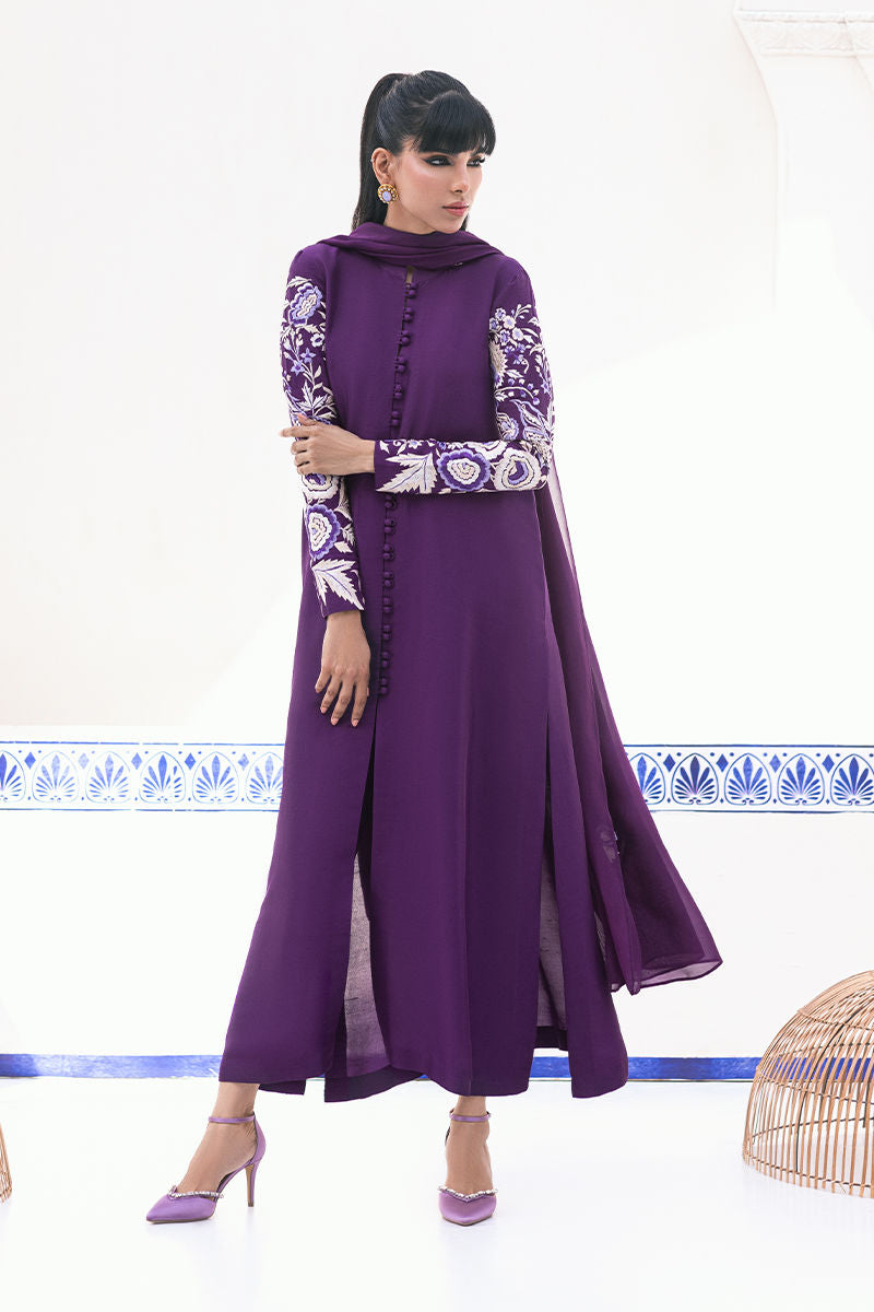 Ansab Jahangir | Luxe Pret Signature | ELISE -  Ansab Jahangir Luxury - Original Designer Dress - House of Maryam