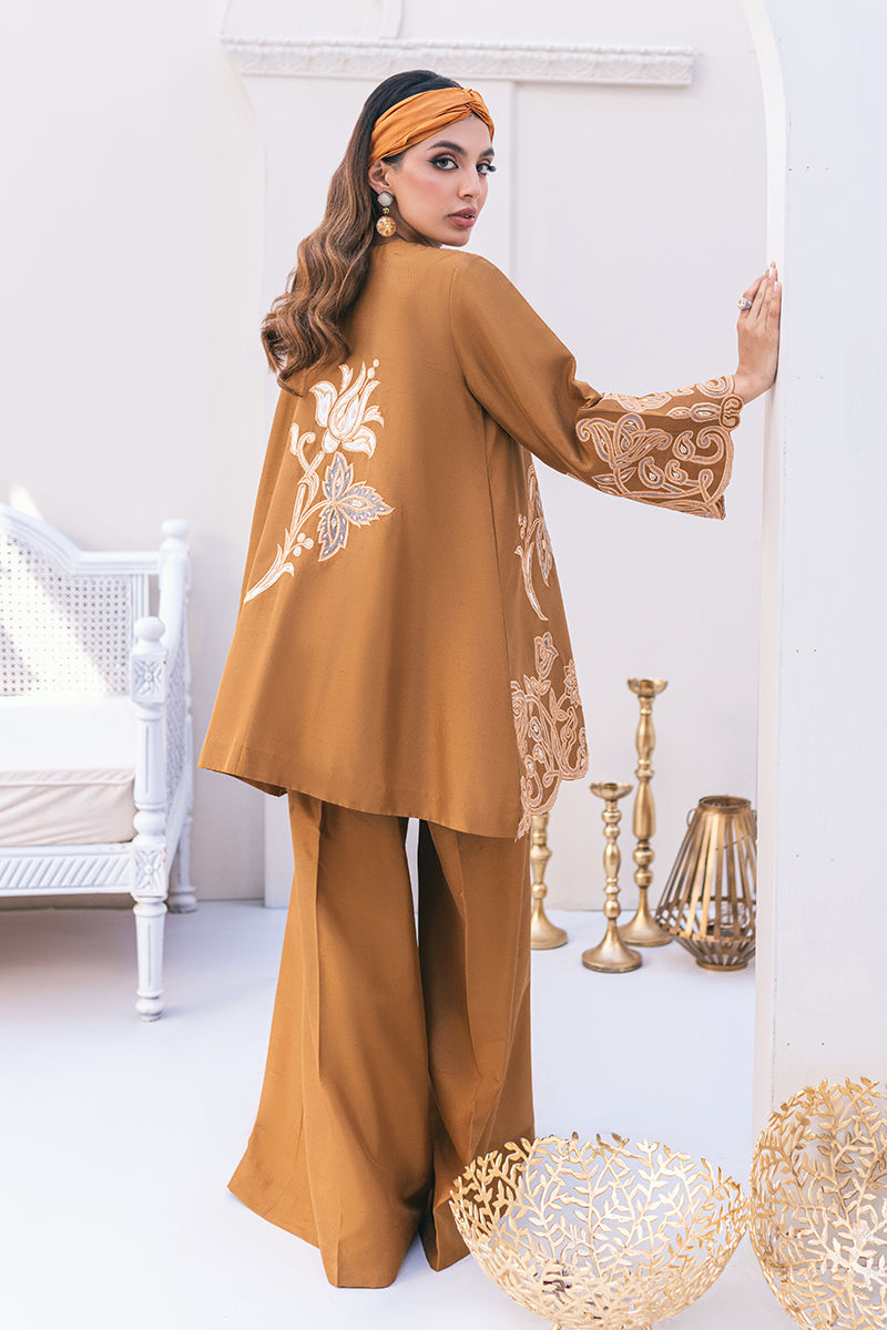 Ansab Jahangir | Luxe Pret Signature | MOCHA by Designer Ansab Jahangir - House of Maryam - Pakistani Designer Ethnic Wear in {{ shop.shopifyCountryName }}