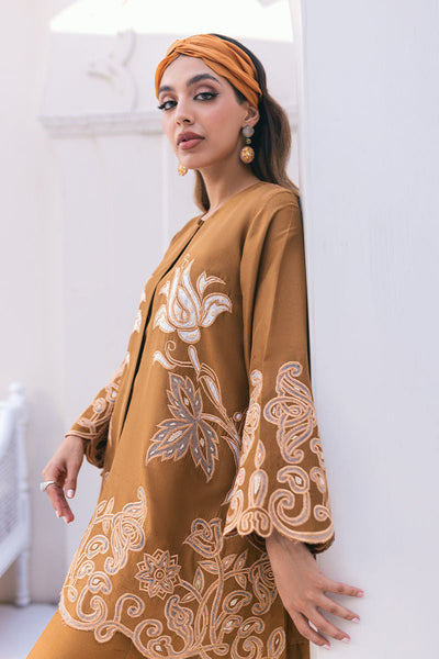 Ansab Jahangir | Luxe Pret Signature | MOCHA -  Ansab Jahangir Luxury - Original Designer Dress - House of Maryam