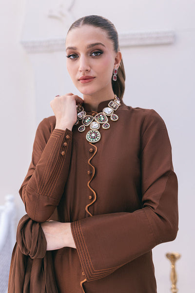 Ansab Jahangir | Luxe Pret Signature | SEPIA -  Ansab Jahangir Luxury - Original Designer Dress - House of Maryam