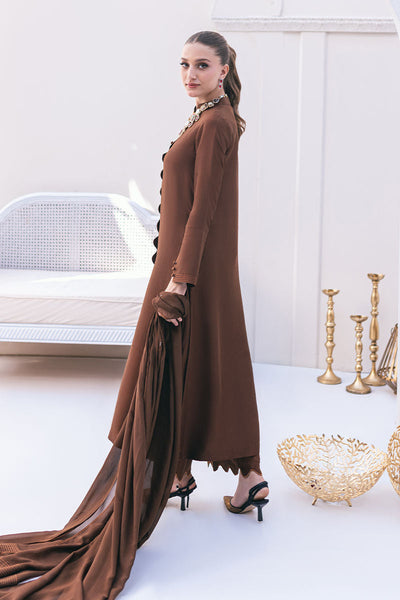 Ansab Jahangir | Luxe Pret Signature | SEPIA -  Ansab Jahangir Luxury - Original Designer Dress - House of Maryam