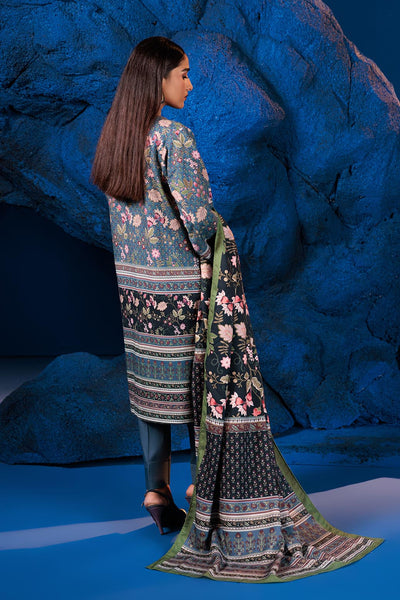 Bonanza Satrangi | Floral Bloom 3 Pc (2W24P3P336) -  Bonanza Satrangi Unstitched - Original Designer Dress - House of Maryam