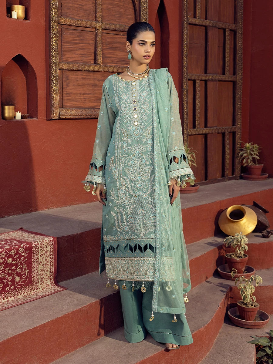 Salitex | Signature Festive Chiffon | SUNW6JI013UT -  Salitex Ladies Clothes - Original Designer Dress - House of Maryam