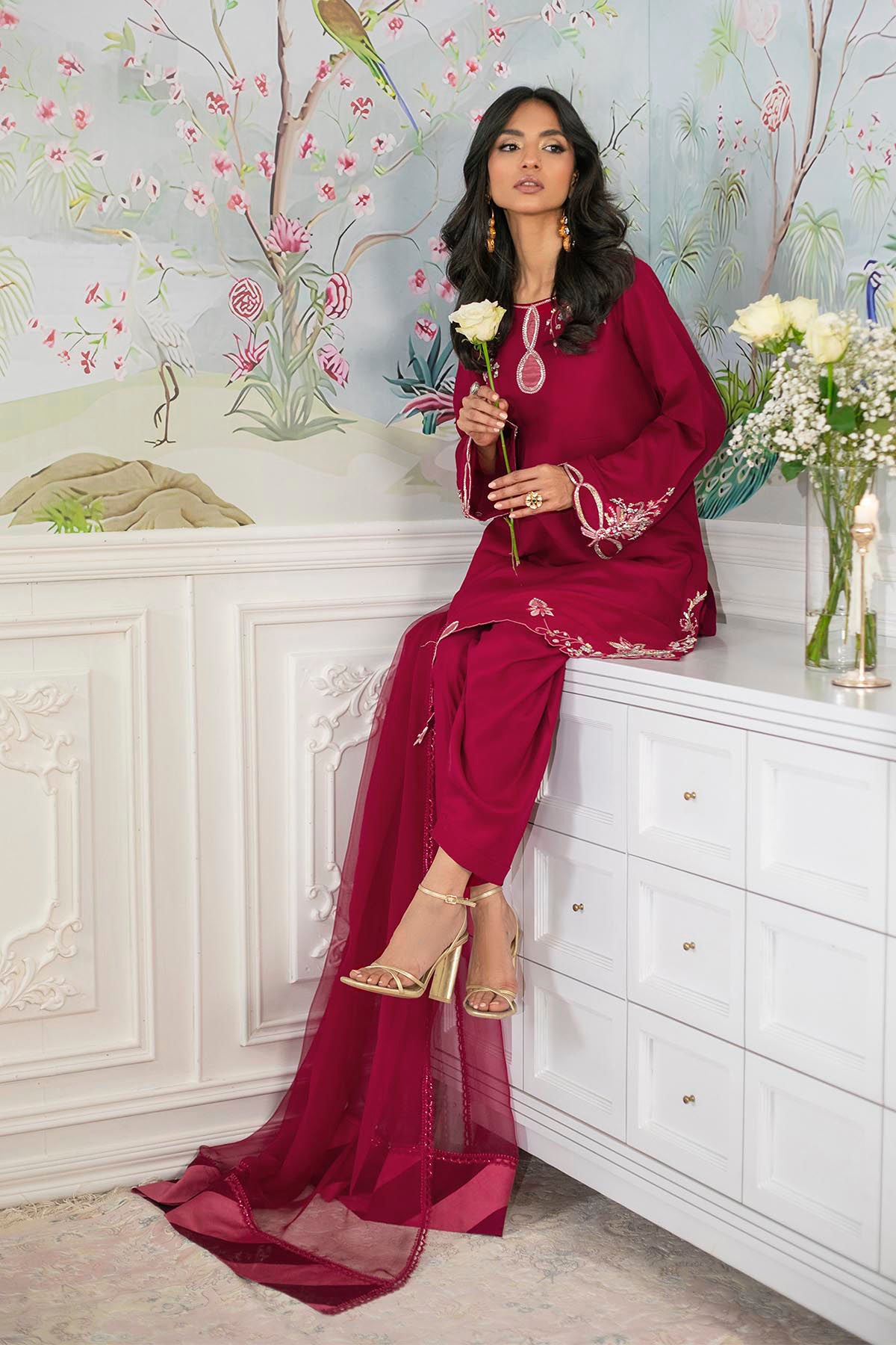Annus Abrar | Sehr Eid Luxe | Pemala -  Annus Abrar Ladies Clothes - Original Designer Dress - House of Maryam