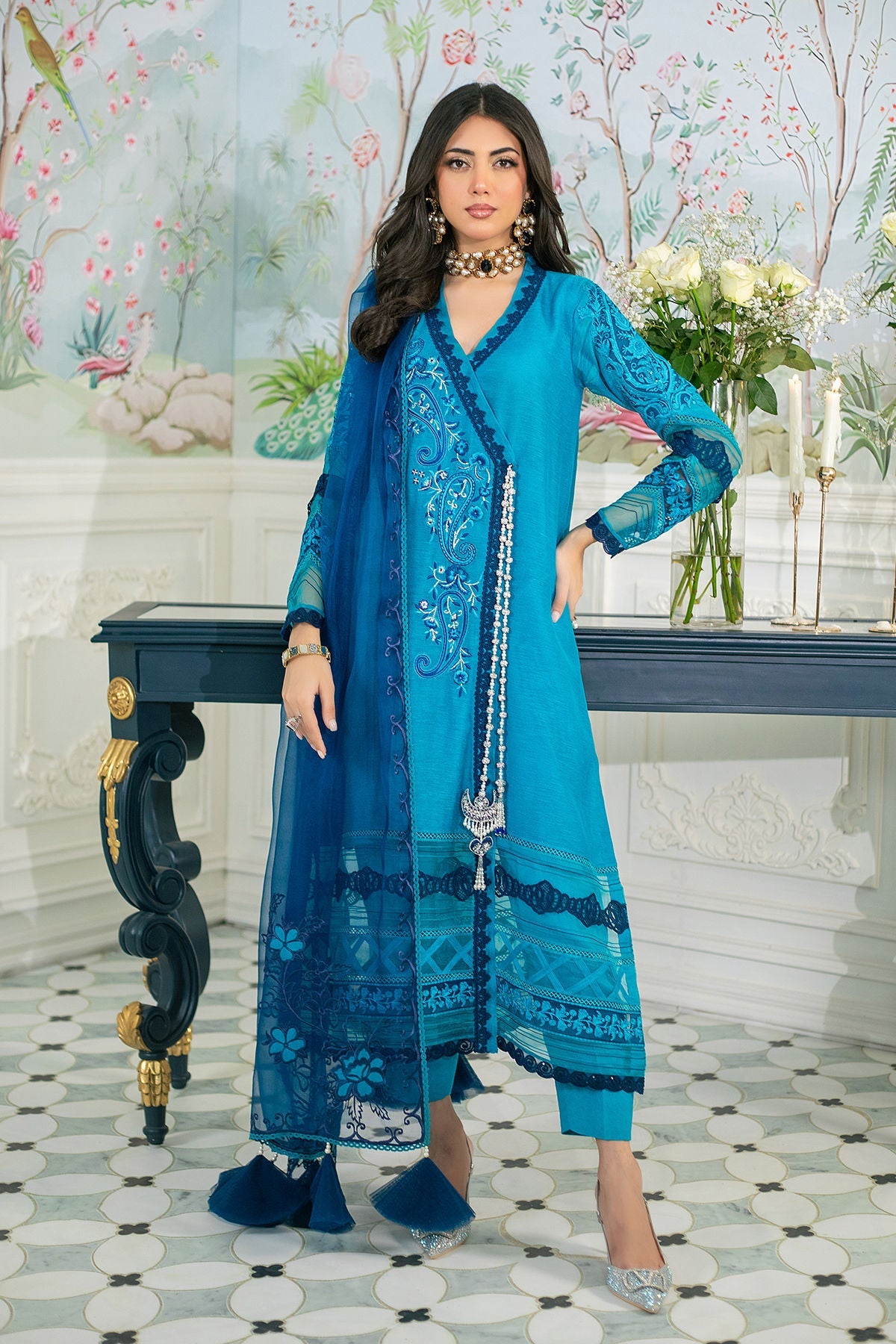 Annus Abrar | Sehr Eid Luxe | Enala -  Annus Abrar Ladies Clothes - Original Designer Dress - House of Maryam