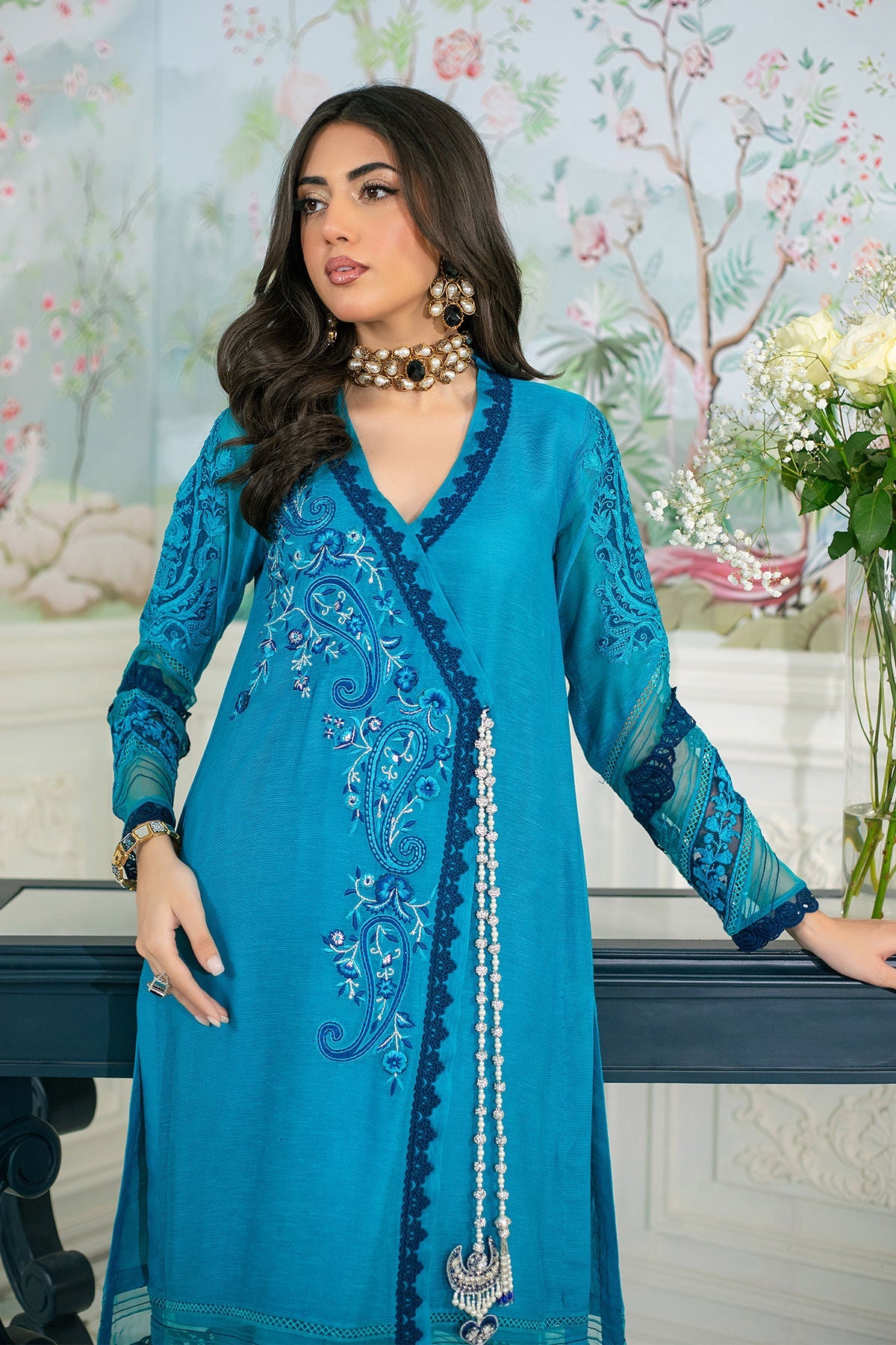 Annus Abrar | Sehr Eid Luxe | Enala -  Annus Abrar Ladies Clothes - Original Designer Dress - House of Maryam