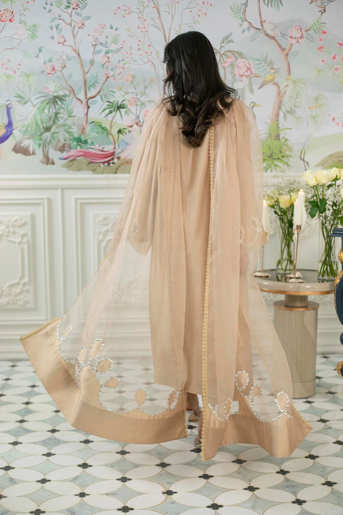 Annus Abrar | Sehr Eid Luxe | Alyra Sand -  Annus Abrar Ladies Clothes - Original Designer Dress - House of Maryam