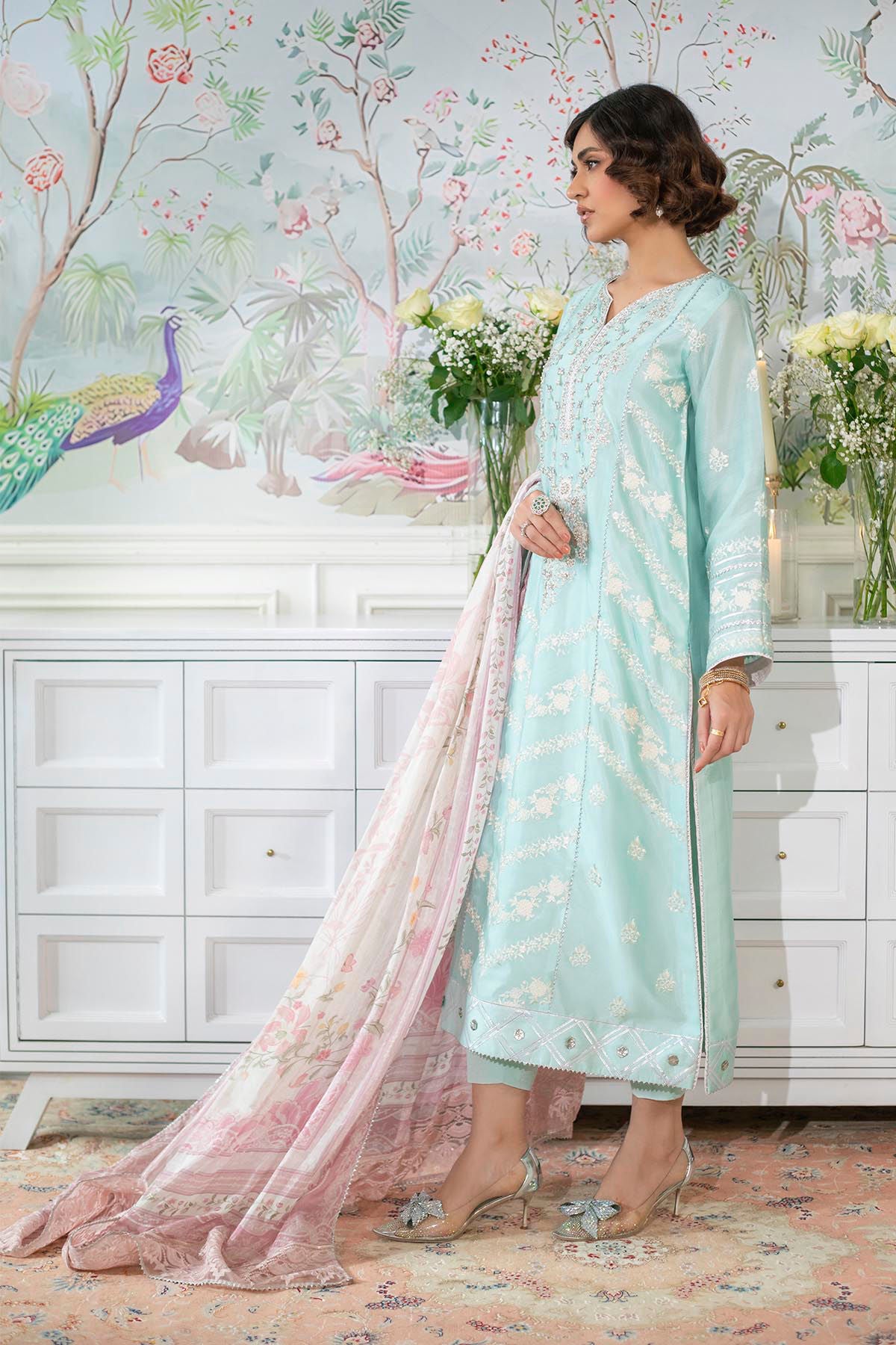 Annus Abrar | Sehr Eid Luxe | Elesia -  Annus Abrar Ladies Clothes - Original Designer Dress - House of Maryam