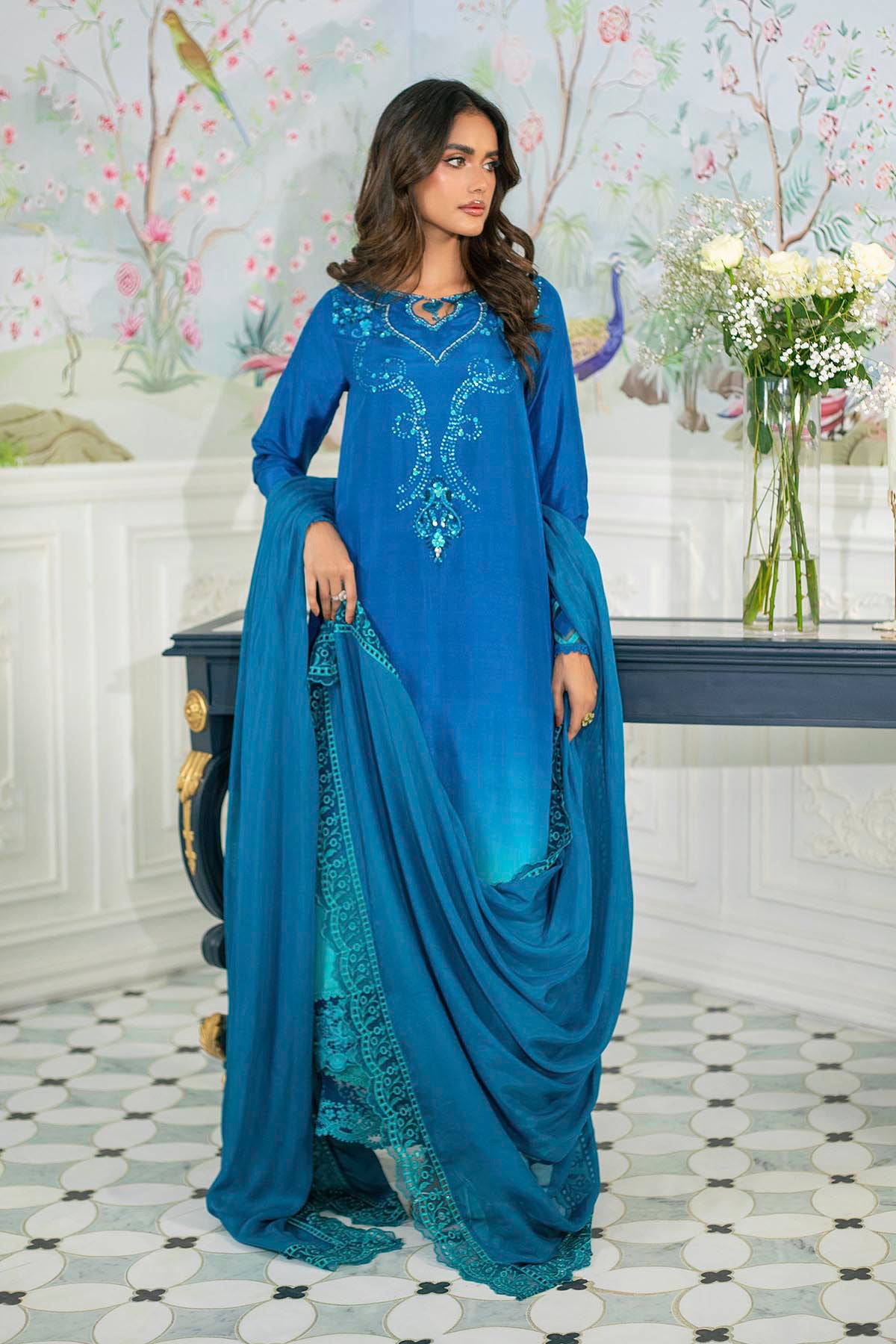 Annus Abrar | Sehr Eid Luxe | Zerni -  Annus Abrar Ladies Clothes - Original Designer Dress - House of Maryam