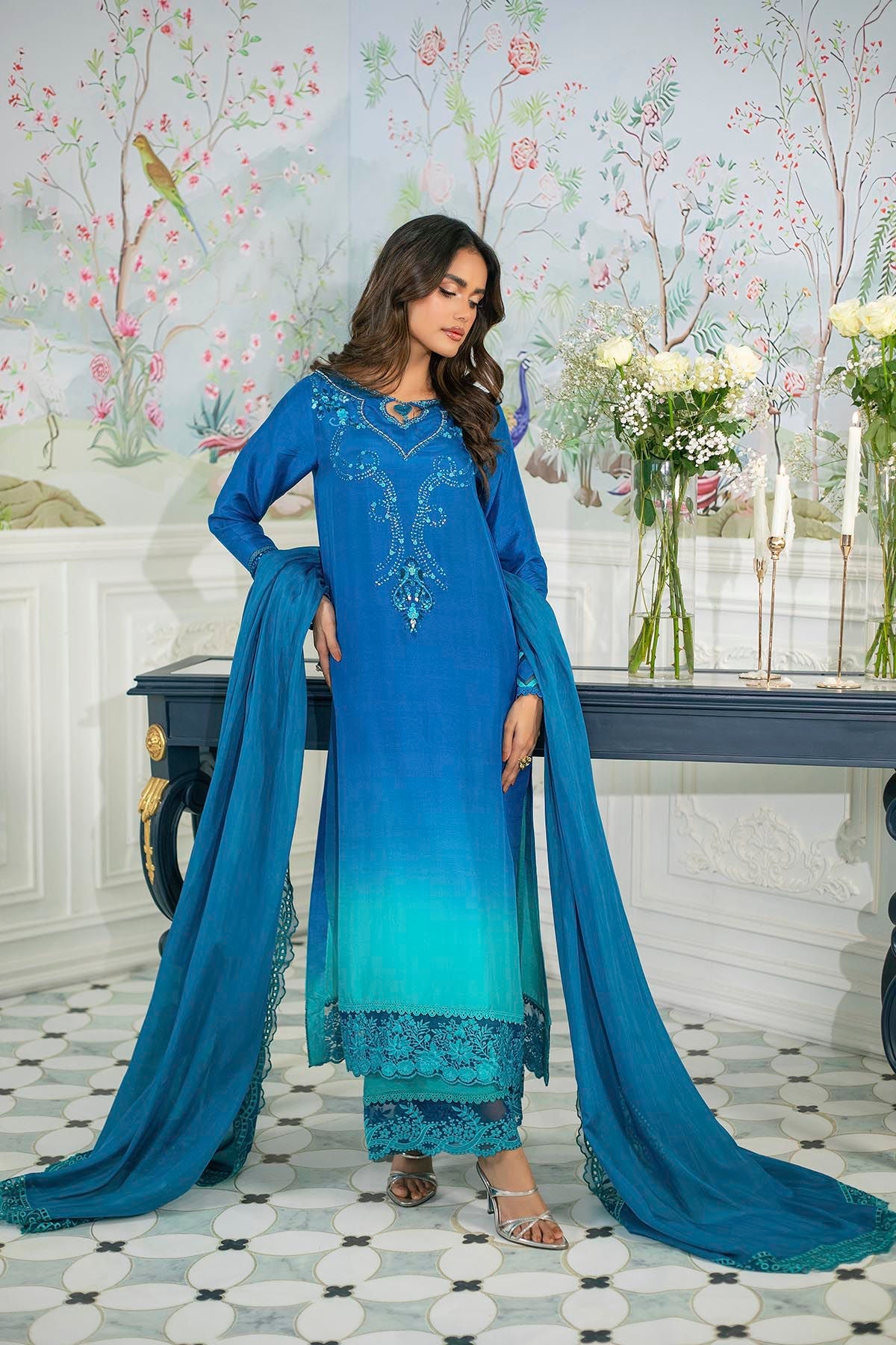 Annus Abrar | Sehr Eid Luxe | Zerni -  Annus Abrar Ladies Clothes - Original Designer Dress - House of Maryam