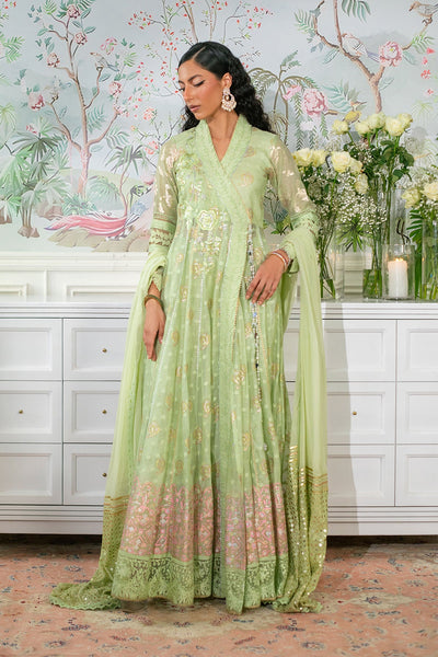 Annus Abrar | Sehr Eid Luxe | Nadi Mint -  Annus Abrar Ladies Clothes - Original Designer Dress - House of Maryam