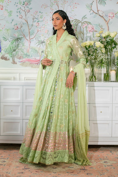 Annus Abrar | Sehr Eid Luxe | Nadi Mint -  Annus Abrar Ladies Clothes - Original Designer Dress - House of Maryam