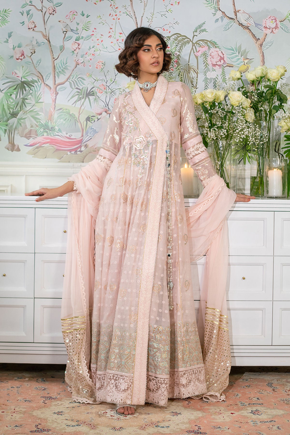 Annus Abrar | Sehr Eid Luxe | Nadi Blush -  Annus Abrar Ladies Clothes - Original Designer Dress - House of Maryam