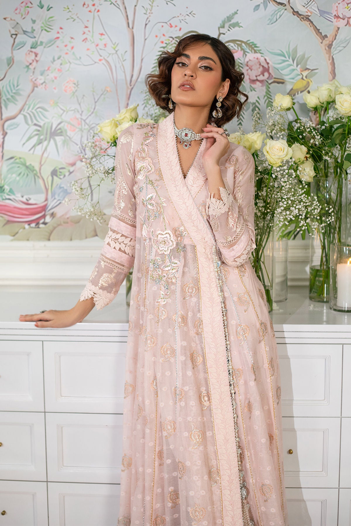 Annus Abrar | Sehr Eid Luxe | Nadi Blush -  Annus Abrar Ladies Clothes - Original Designer Dress - House of Maryam
