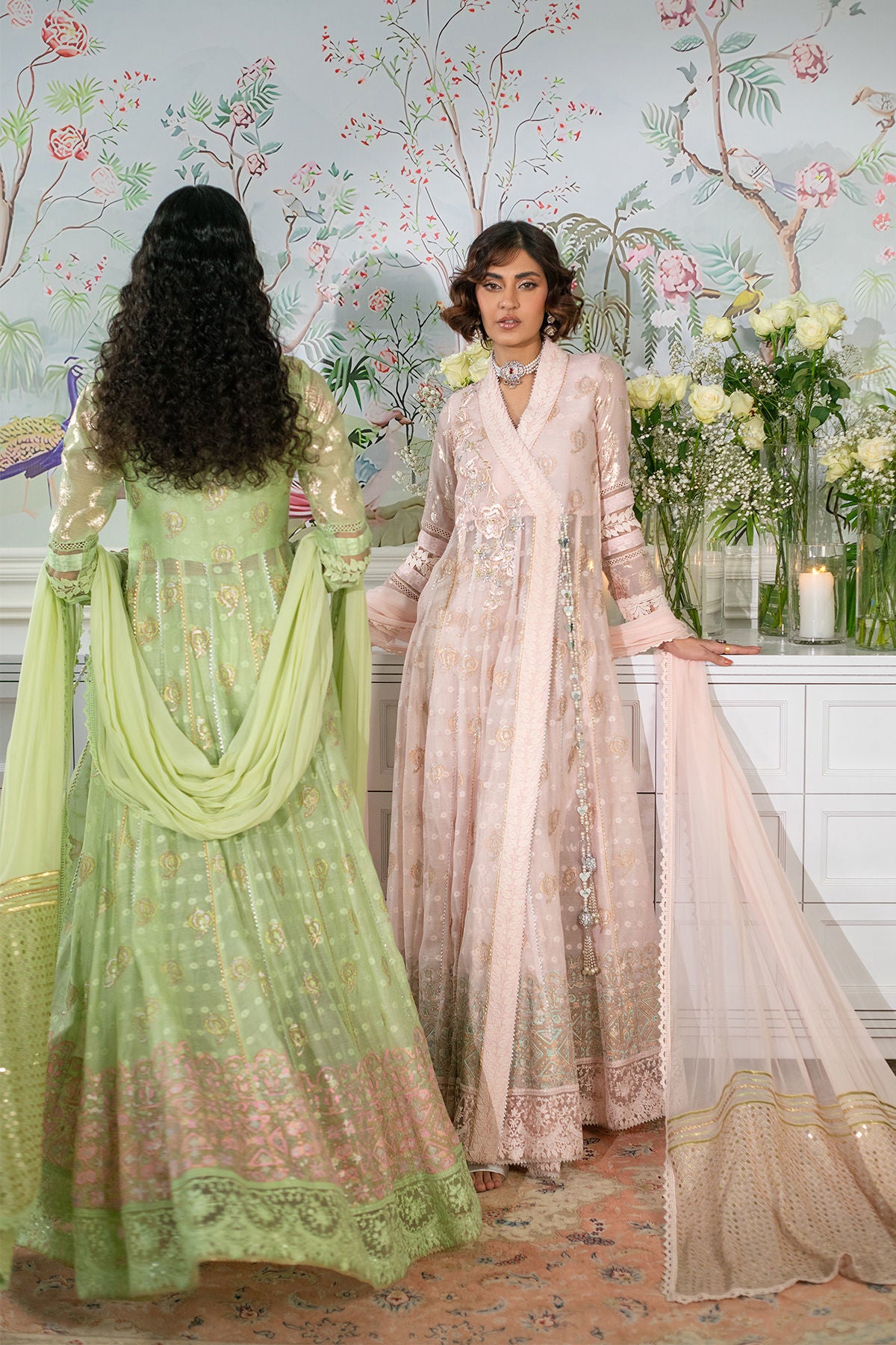 Annus Abrar | Sehr Eid Luxe | Nadi Mint -  Annus Abrar Ladies Clothes - Original Designer Dress - House of Maryam