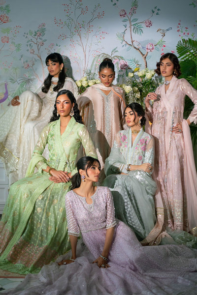 Annus Abrar | Sehr Eid Luxe | Nadi Mint -  Annus Abrar Ladies Clothes - Original Designer Dress - House of Maryam
