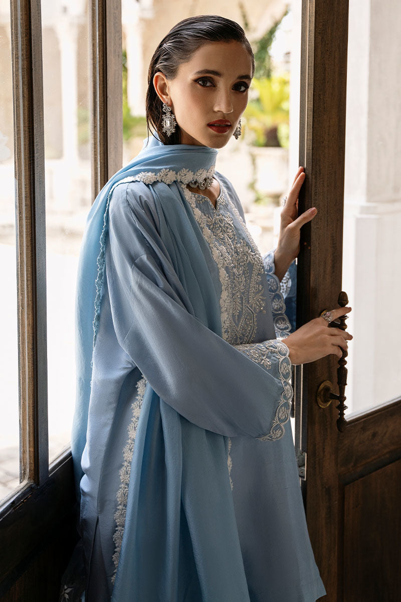 Ansab Jahangir | Luxe Pret Signature | Delphinium