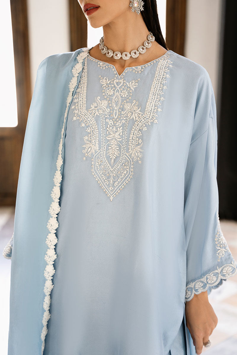 Ansab Jahangir | Luxe Pret Signature | Delphinium