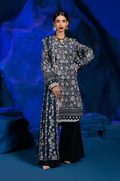 Bonanza Satrangi | Floral Bloom 3 Pc (2W24P3P349) -  Bonanza Satrangi Unstitched - Original Designer Dress - House of Maryam