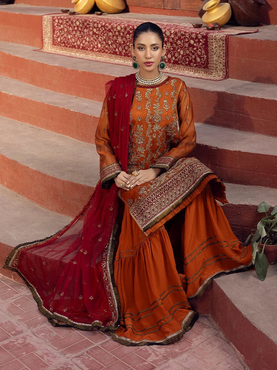 Salitex | Signature Festive Chiffon | SUNW6JI019UT -  Salitex Ladies Clothes - Original Designer Dress - House of Maryam