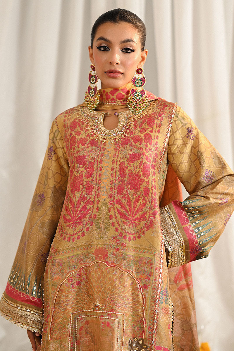 Ansab Jahangir | Digital Silk | Asmara Shirt and Dupatta, image 4