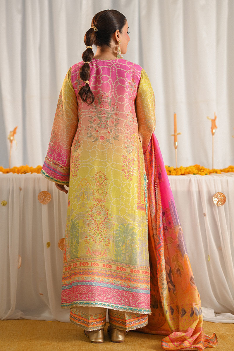 Ansab Jahangir | Digital Silk | Miraal Shirt and Dupatta, image 2