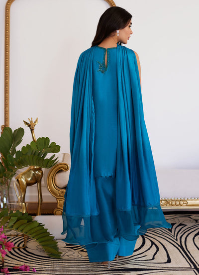 Farah Talib Aziz | Luna Eid Collection 24 | LILOU -  Farah Talib Aziz Luxury - Original Designer Dress - House of Maryam