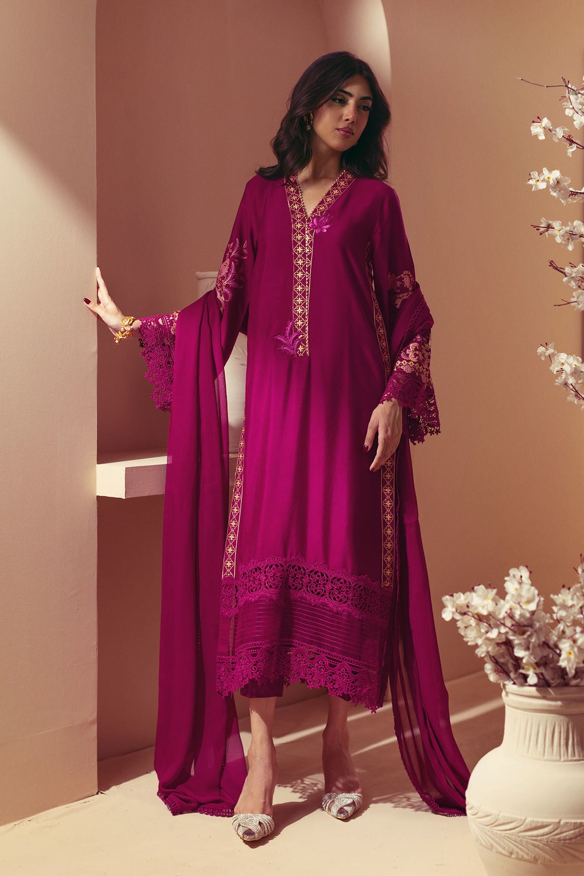 Annus Abrar | Eid Elemental Festive | Mersana -  Annus Abrar Ladies Clothes - Original Designer Dress - House of Maryam
