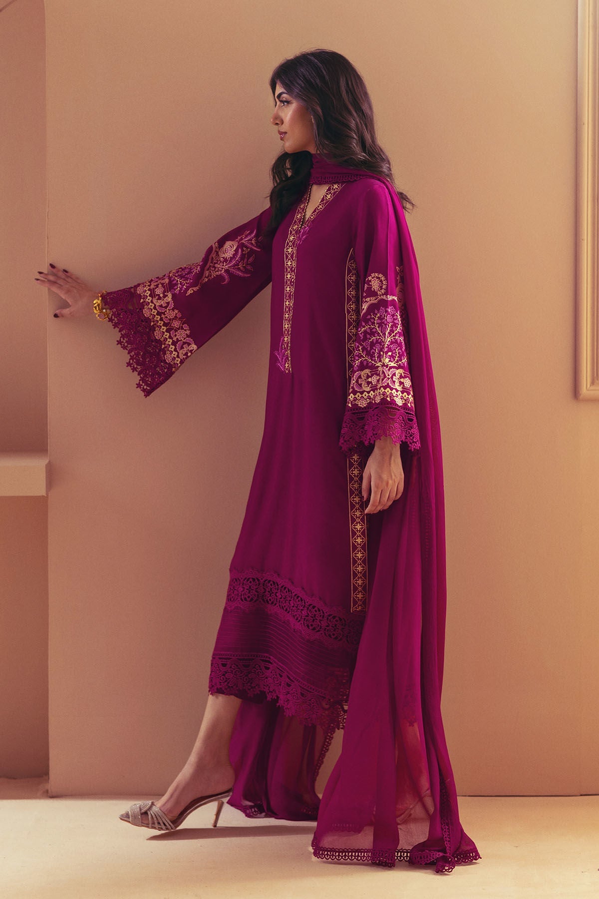 Annus Abrar | Eid Elemental Festive | Mersana -  Annus Abrar Ladies Clothes - Original Designer Dress - House of Maryam