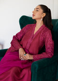 Farah Talib Aziz | Luna Eid Collection 24 | HONORINE MAGENTA by Designer Farah Talib Aziz - House of Maryam - Pakistani Designer Ethnic Wear in {{ shop.shopifyCountryName }}