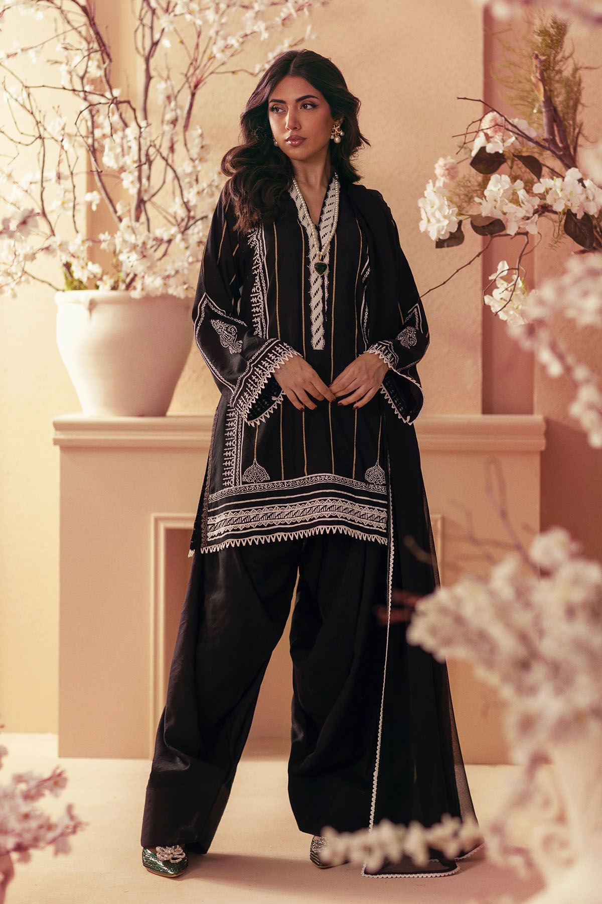 Annus Abrar | Eid Elemental Festive | Yasna -  Annus Abrar Ladies Clothes - Original Designer Dress - House of Maryam