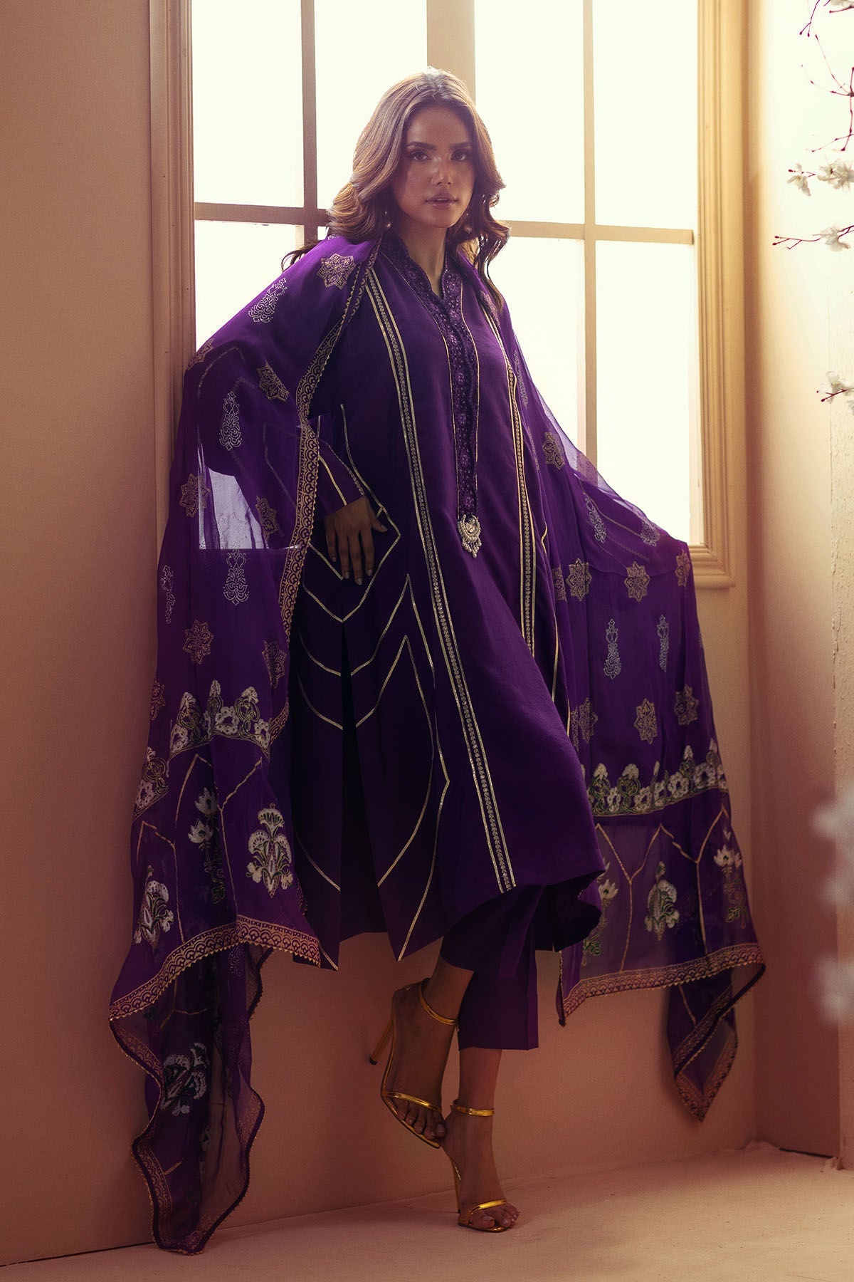 Annus Abrar | Eid Elemental Festive | Elaheh -  Annus Abrar Ladies Clothes - Original Designer Dress - House of Maryam