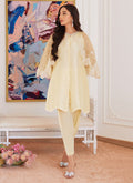 Farah Talib Aziz | Luna Eid Collection 24 | ESMERALDA PASTEL YELLOW by Designer Farah Talib Aziz - House of Maryam - Pakistani Designer Ethnic Wear in {{ shop.shopifyCountryName }}