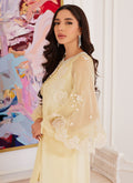 Farah Talib Aziz | Luna Eid Collection 24 | ESMERALDA PASTEL YELLOW by Designer Farah Talib Aziz - House of Maryam - Pakistani Designer Ethnic Wear in {{ shop.shopifyCountryName }}