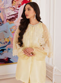 Farah Talib Aziz | Luna Eid Collection 24 | ESMERALDA PASTEL YELLOW by Designer Farah Talib Aziz - House of Maryam - Pakistani Designer Ethnic Wear in {{ shop.shopifyCountryName }}