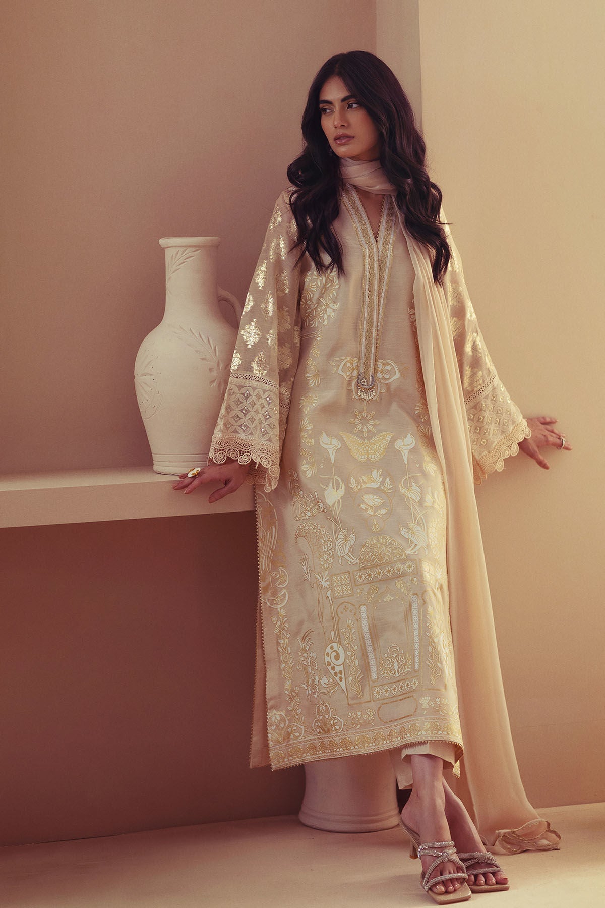 Annus Abrar | Eid Elemental Festive | Negar -  Annus Abrar Ladies Clothes - Original Designer Dress - House of Maryam