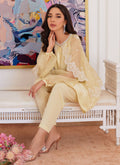 Farah Talib Aziz | Luna Eid Collection 24 | ESMERALDA PASTEL YELLOW by Designer Farah Talib Aziz - House of Maryam - Pakistani Designer Ethnic Wear in {{ shop.shopifyCountryName }}