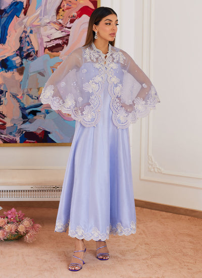 Farah Talib Aziz | Luna Eid Collection 24 | FLEUR LAVENDER -  Farah Talib Aziz Luxury - Original Designer Dress - House of Maryam