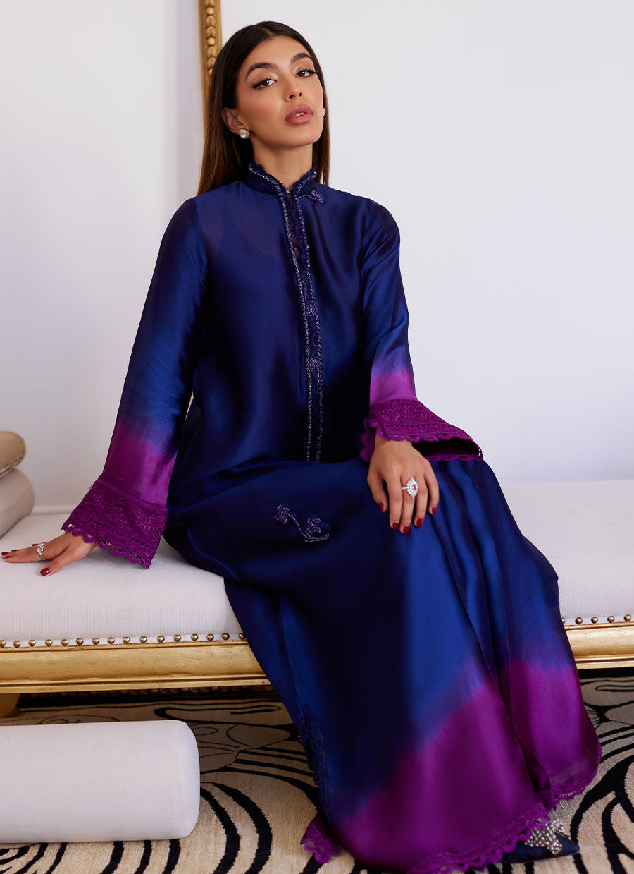 Farah Talib Aziz | Luna Eid Collection 24 | MORGANA OMBRE by Designer Farah Talib Aziz - House of Maryam - Pakistani Designer Ethnic Wear in {{ shop.shopifyCountryName }}