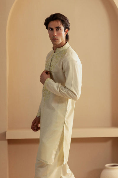 Annus Abrar | Eid Elemental Festive | Kavesh -  Annus Abrar MensWear - Original Designer Dress - House of Maryam