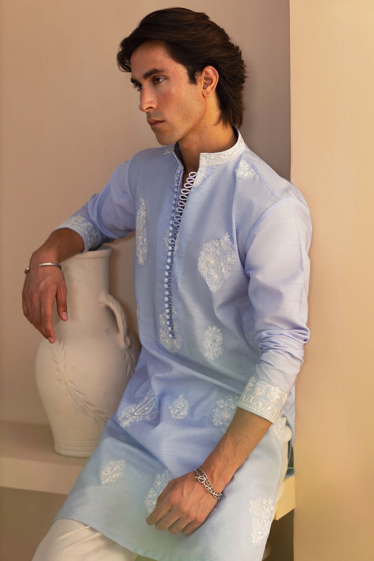 Annus Abrar | Eid Elemental Festive | Ramin -  Annus Abrar MensWear - Original Designer Dress - House of Maryam