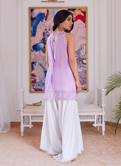 Farah Talib Aziz | Luna Eid Collection 24 | SUZETTE LAVENDER -  Farah Talib Aziz Luxury - Original Designer Dress - House of Maryam