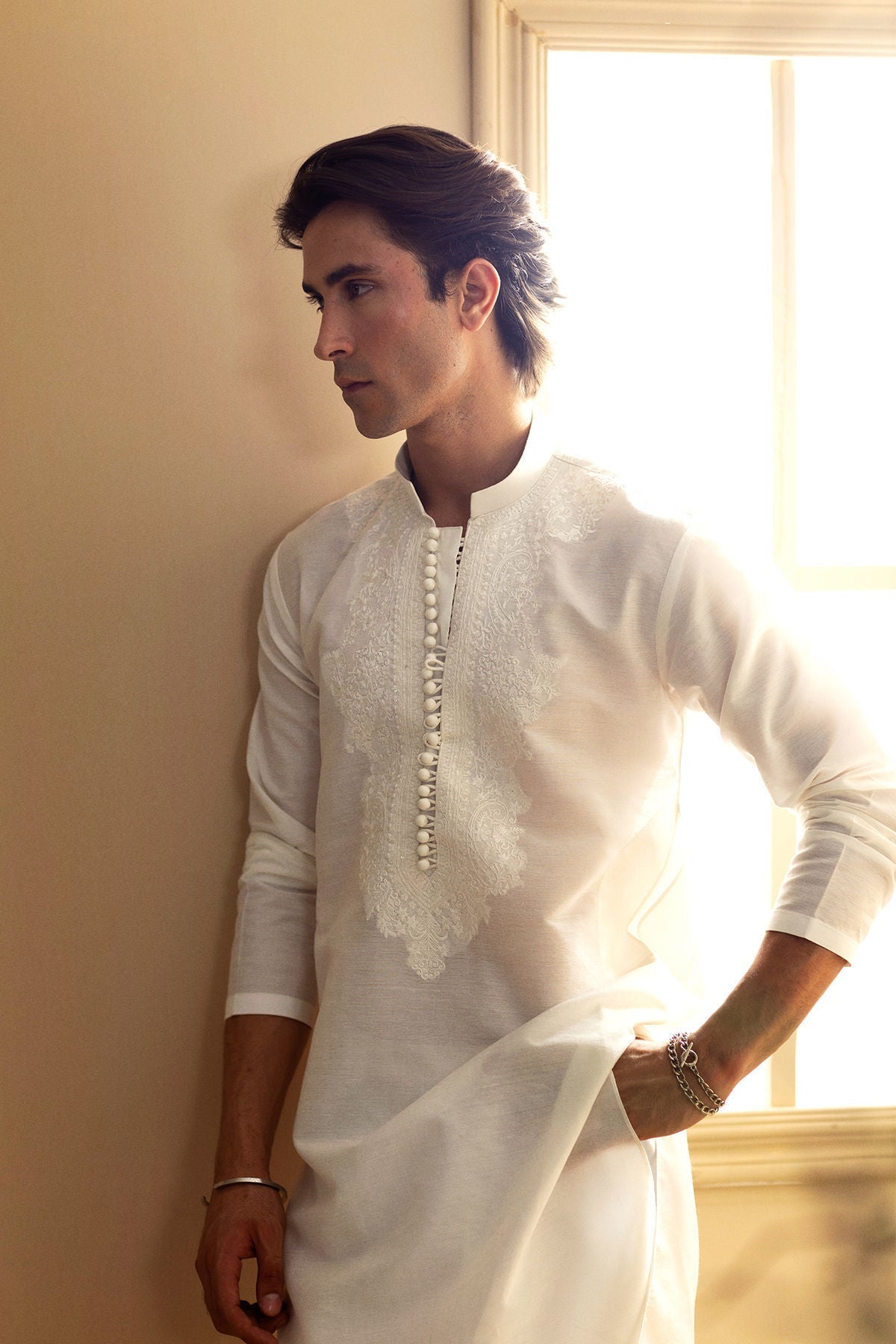 Annus Abrar | Eid Elemental Festive | Behrang -  Annus Abrar MensWear - Original Designer Dress - House of Maryam