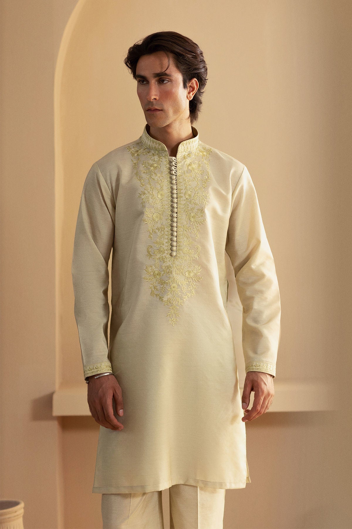 Annus Abrar | Eid Elemental Festive | Kavesh -  Annus Abrar MensWear - Original Designer Dress - House of Maryam