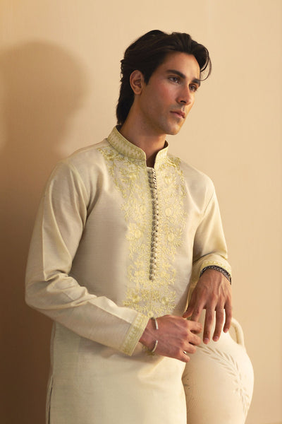 Annus Abrar | Eid Elemental Festive | Kavesh -  Annus Abrar MensWear - Original Designer Dress - House of Maryam