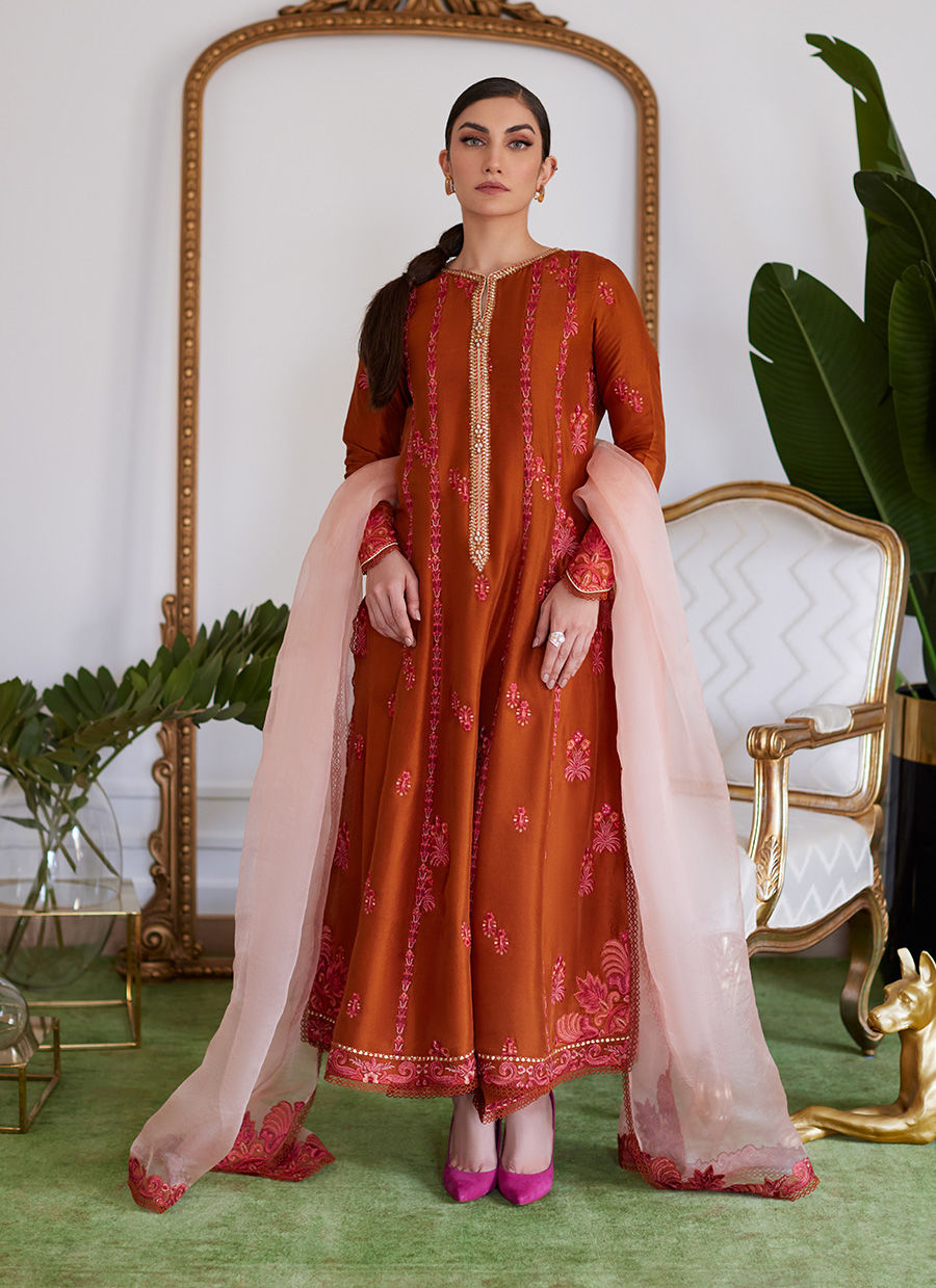 Farah Talib Aziz | Luna Eid Collection 24 | SENEERA -  Farah Talib Aziz Luxury - Original Designer Dress - House of Maryam