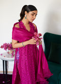 Farah Talib Aziz | Luna Eid Collection 24 | CLARIENE HOT PINK by Designer Farah Talib Aziz - House of Maryam - Pakistani Designer Ethnic Wear in {{ shop.shopifyCountryName }}