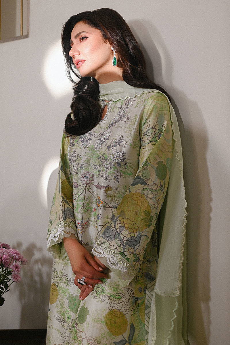 Ansab Jahangir | Digital Silk | Lyra Shirt and Dupatta, image 4